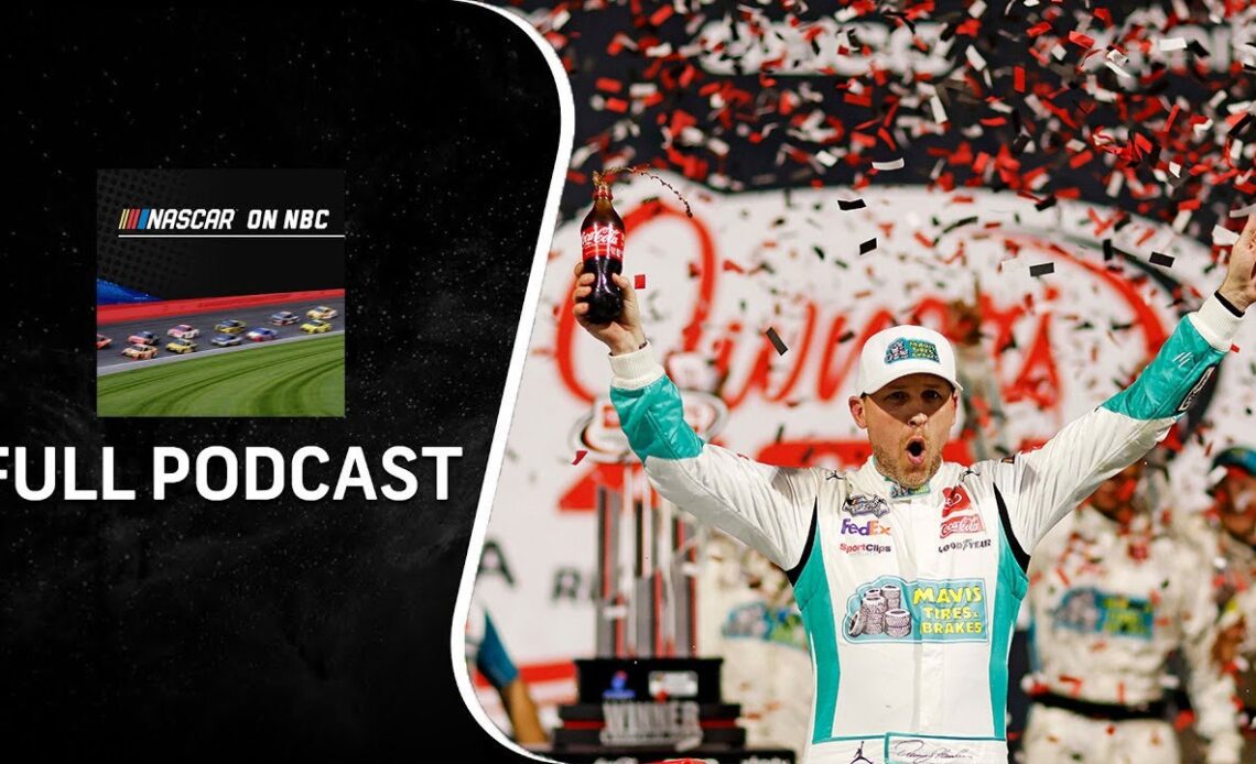 Denny Hamlin takes advantage at Richmond; Briscoe, Hocevar, Smith interviews | NASCAR on NBC Podcast