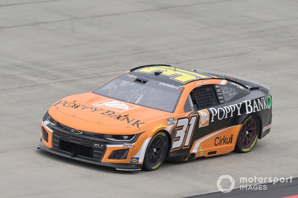 Daniel Hemric, Kaulig Racing, Poppy Bank Chevrolet Camaro