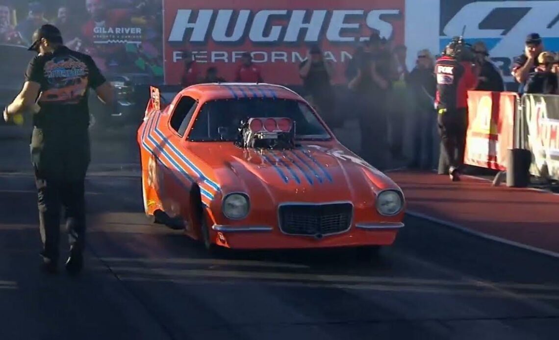 Geoff Monise, Jon Capps, Legends Nostalgia Funny Car, Qualifying Rnd 3, Mission Foods Drag Racing Se