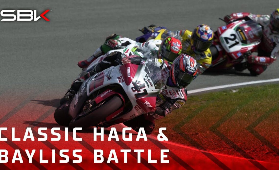 Haga and Bayliss' classic Assen 2000 battle 💥 | #DutchWorldSBK 🇳🇱