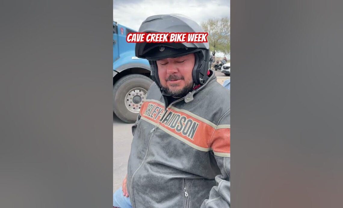 He Broke the Law at Cave Creek Bike Week