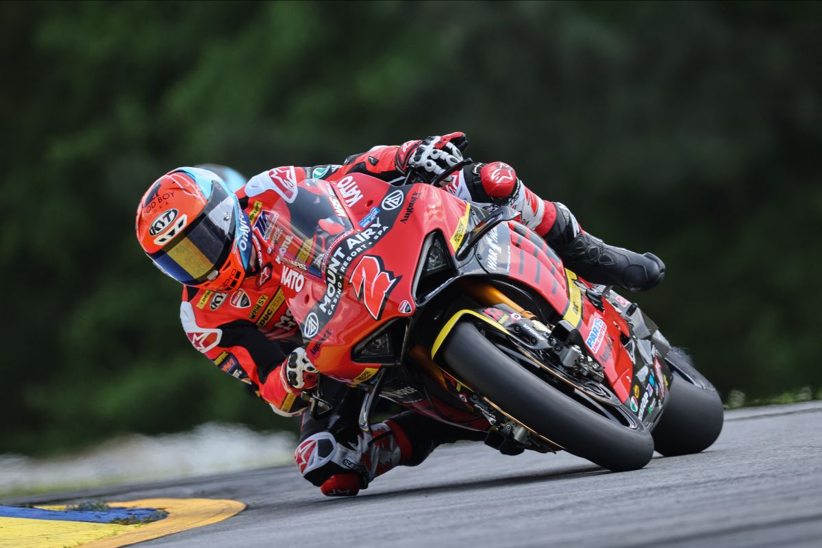 Josh Herrin was the fastest of the fast on Friday at Road Atlanta
