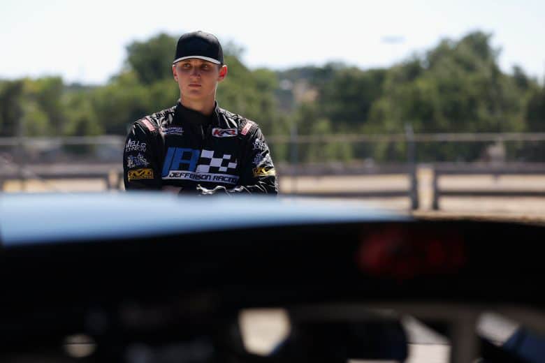 2023 ARCA West Shasta Kole Raz (Credit: Lachlan Cunningham/ARCA Racing used with permission)