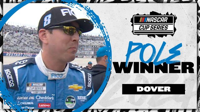 Kyle Busch claims first pole of 2024 at Dover