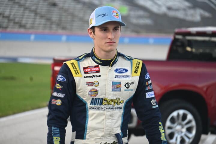 Lawless Alan prior to the SpeedyCash.com 250 at Texas Motor Speedway, 4/12/2024 (Photo: Phil Allaway)