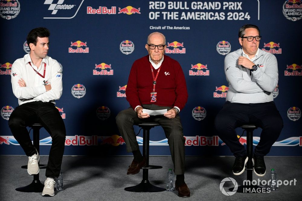 Carlos Ezpeleta, Carmelo Ezpeleta, CEO Dorna Sports, Dan Rossomondo