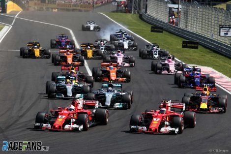 Start, Hungaroring, 2017