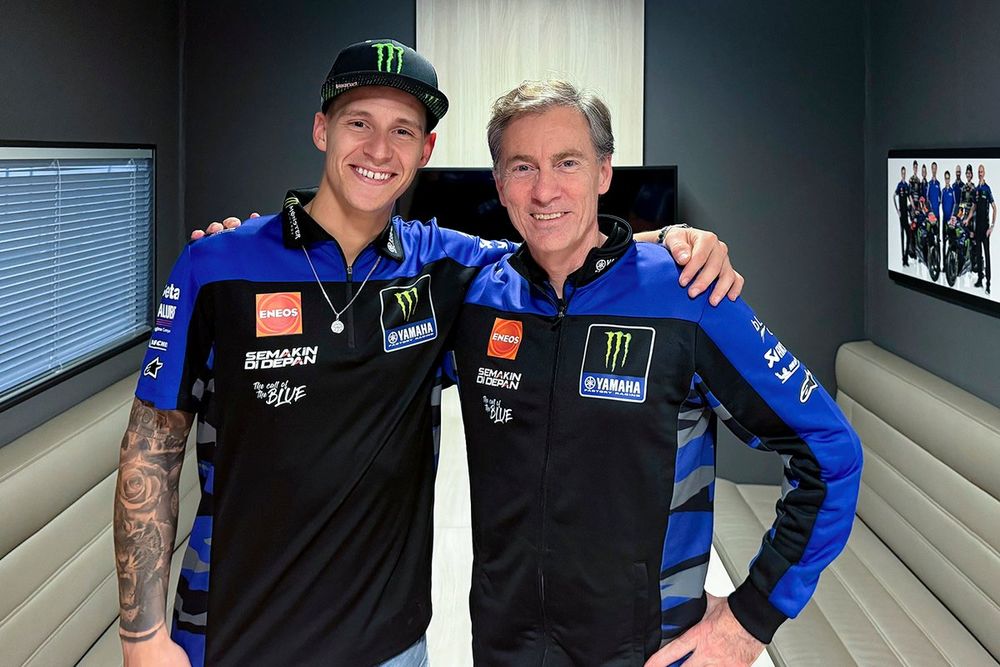 Fabio Quartararo, Lin Jarvis, Yamaha Factory Racing