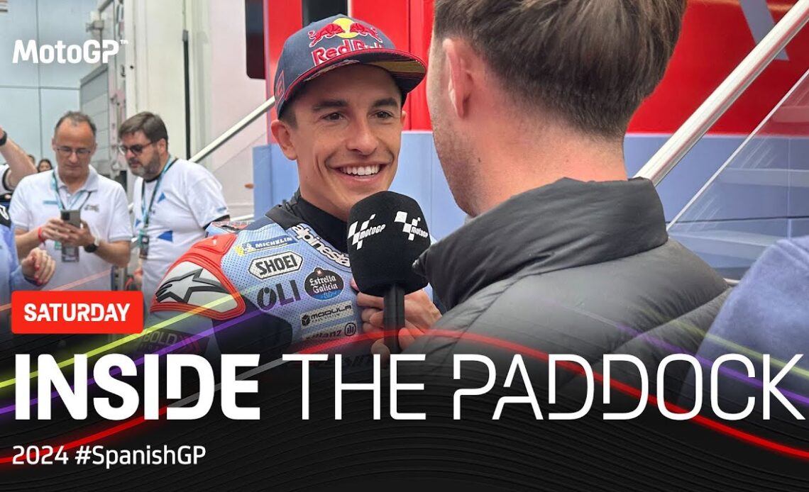 Marc reacts to his pole 😄 Acosta to his crash 💥 and more!  | Inside The Paddock - 2024 #SpanishGP