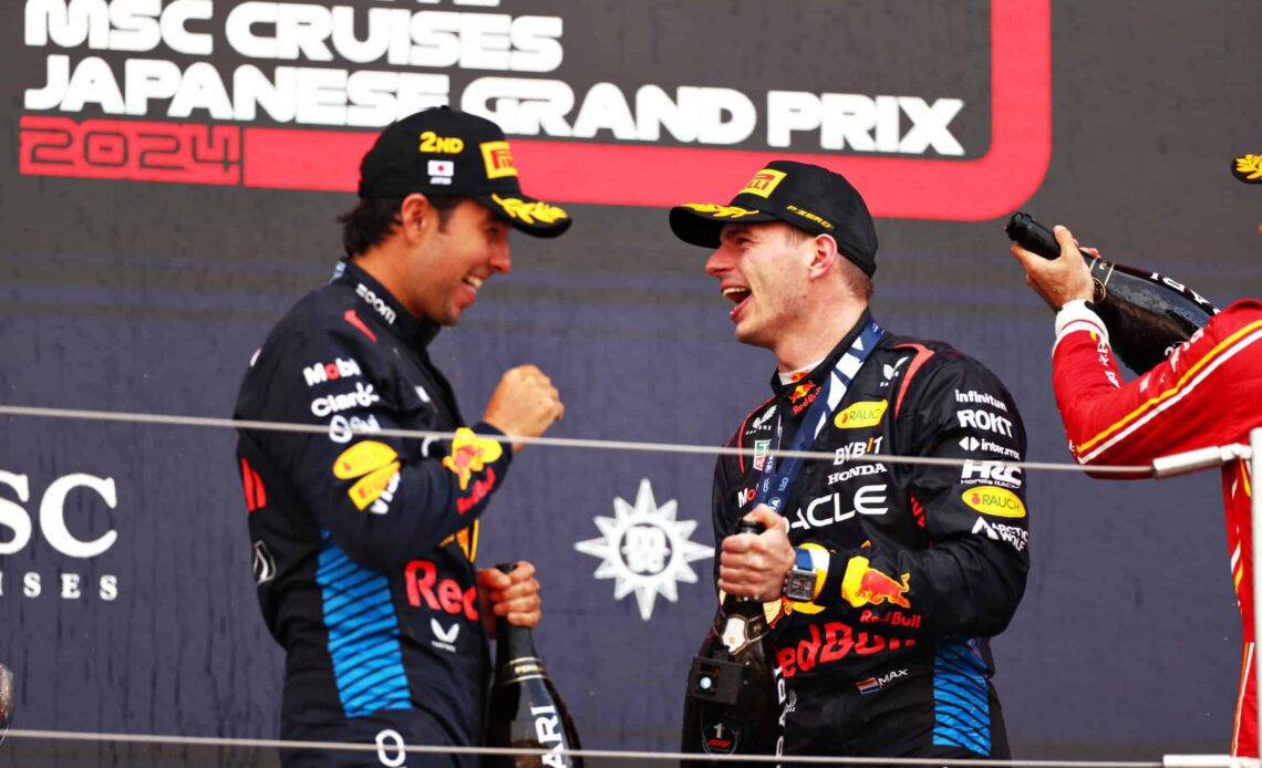 F1 Grand Prix Of Japan Max Verstappen Sergio Perez
