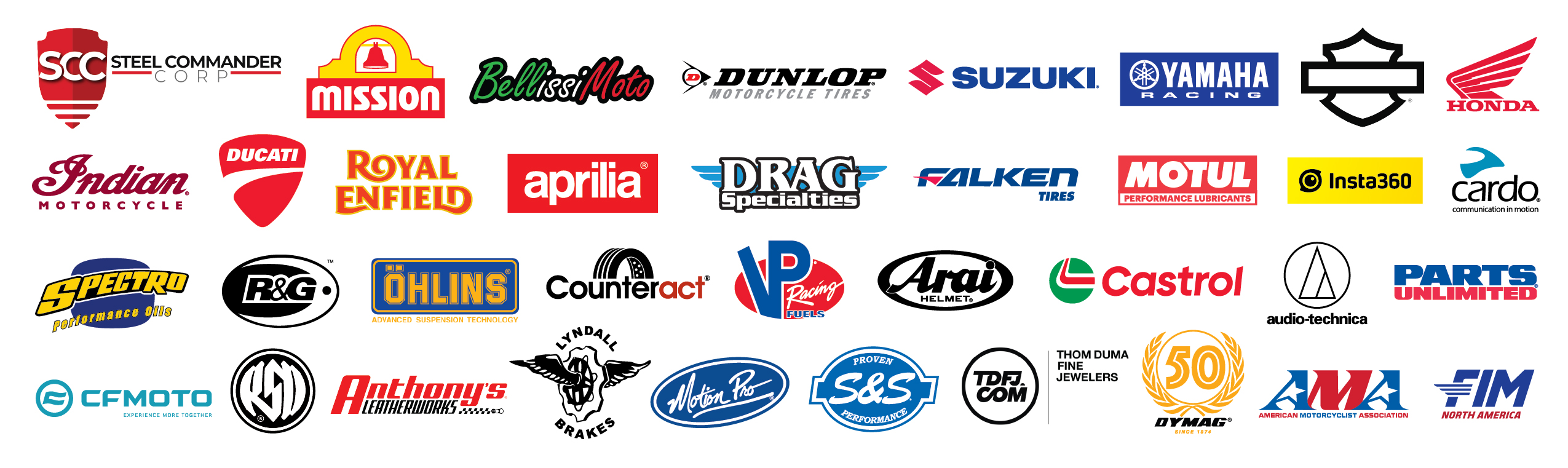 240328 MotoAmerica Sponsor logos