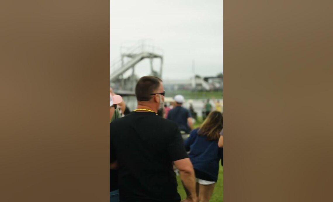 POV: Watching Allgaier wreck from Talladega's infield 🫣 #nascar