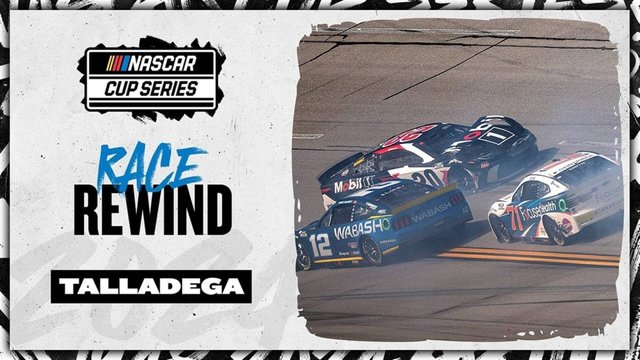 Race Rewind: Crazy finish puts fresh face in Victory Lane at Talladega