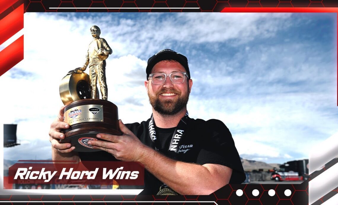 Ricky Hord wins Factory Stock Showdown at the NHRA Four-Wide Nationals