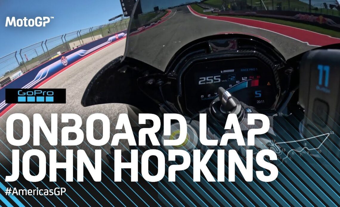 Rodeoing the Americas 🏜️ | GoPro lap with John Hopkins - 2024 #AmericasGP