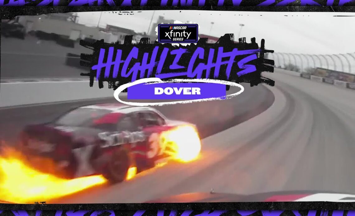 Ryan Sieg suffers massive fire at Dover | NASCAR