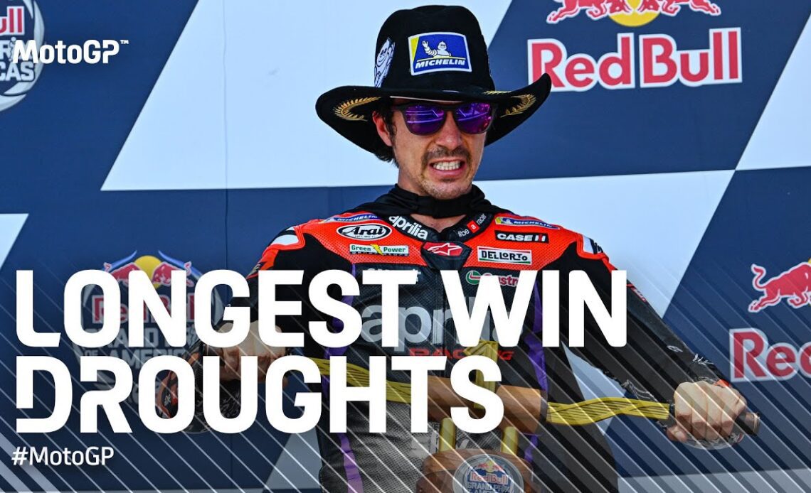 Ten times riders had to wait to win again! 🏆 | #MotoGP