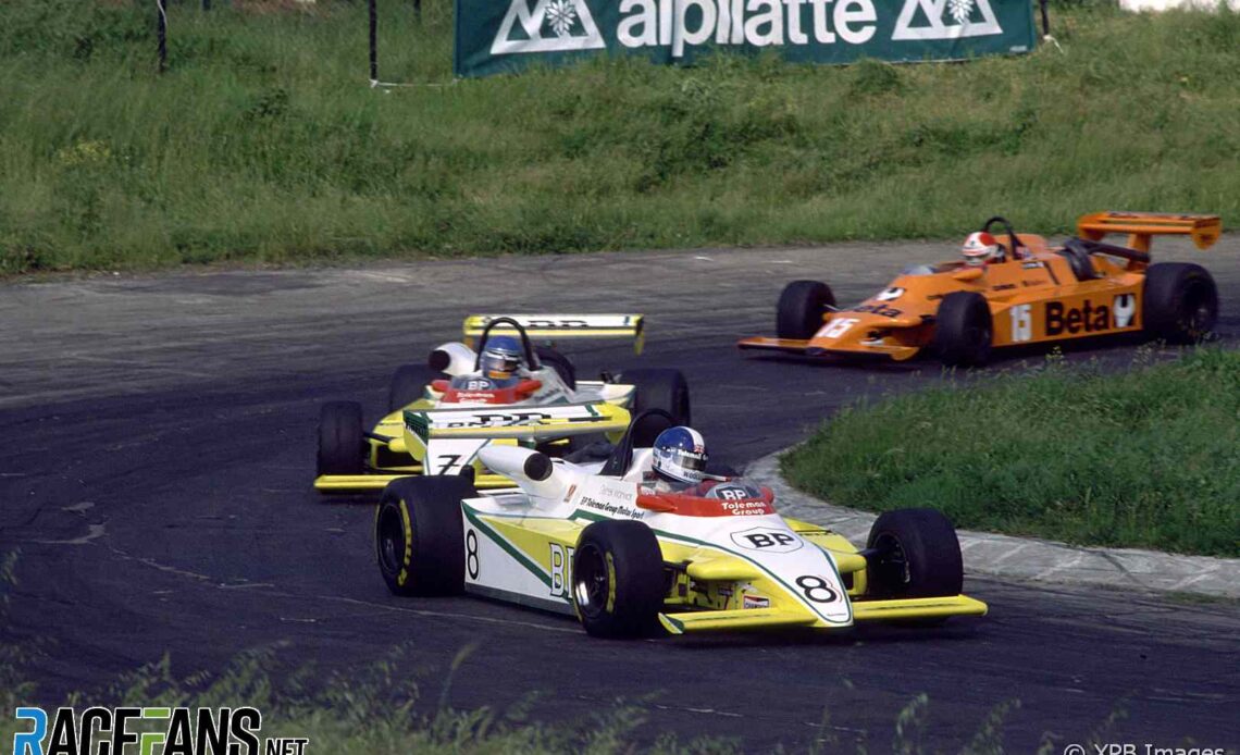 Derek Warwick, Brian Henton, Toleman, Formula 2, Vallelunga, 1980
