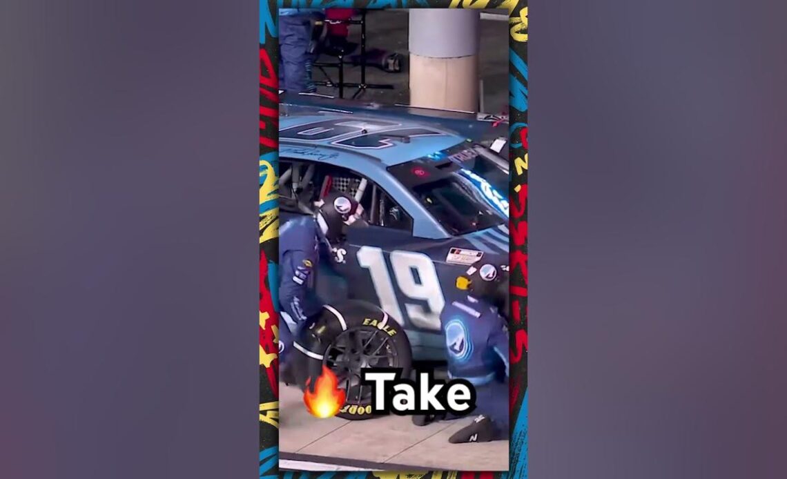 Things got spicy on the KP hot take 🥵 #nascar