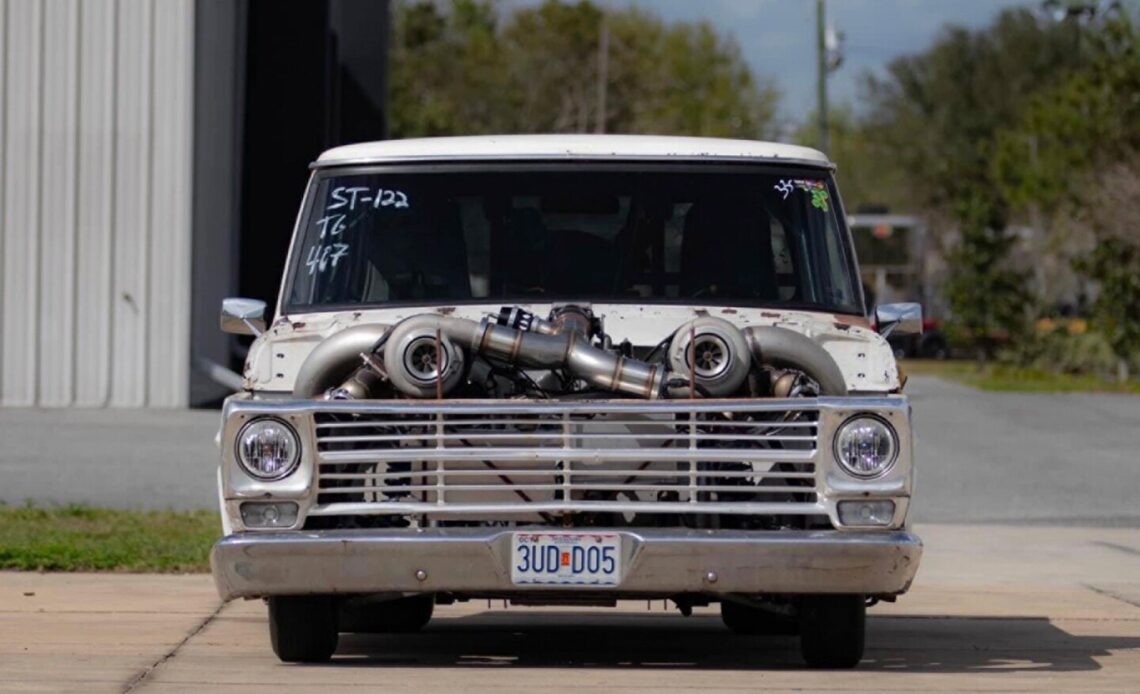 This F100 Is A Ford-Powered Beast With A Pair Of Turbos