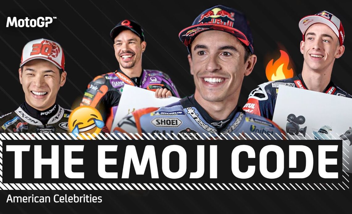 Three emojis to guess the American celebrity! 🇺🇸🤔 | #MotoGP