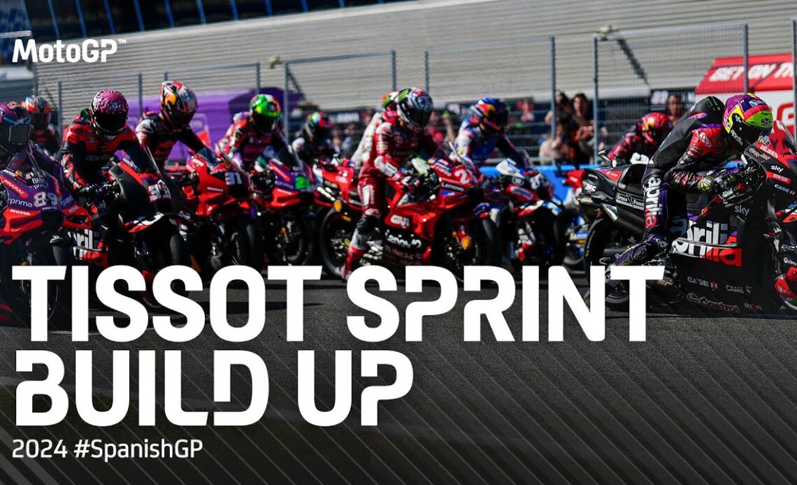 Tissot Sprint Build Up 🔥 | 2024 #SpanishGP