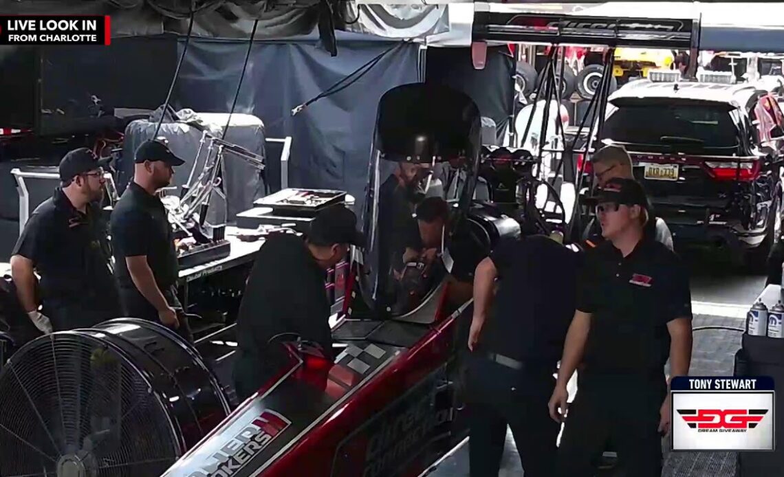 Tony Stewart Pit Cam from the Four-Wide Nationals