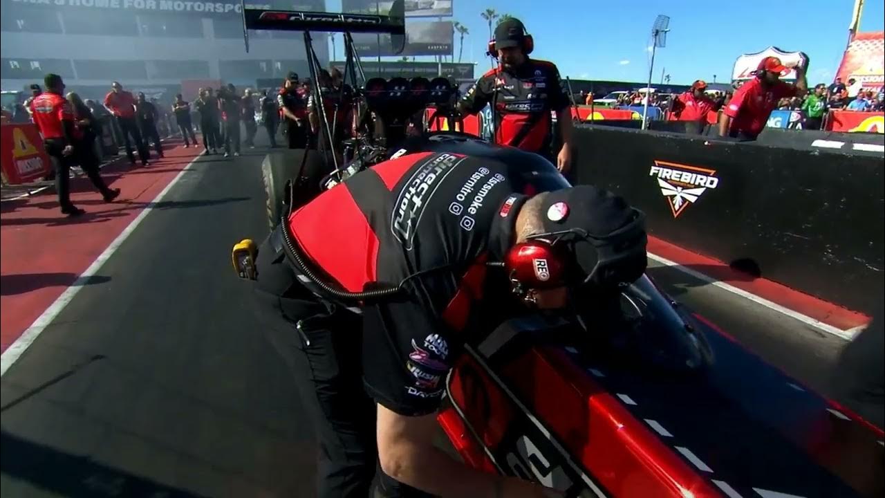 Tony Stewart, Top Fuel Dragster, Qualifying Rnd 3, Mission Foods Drag ...