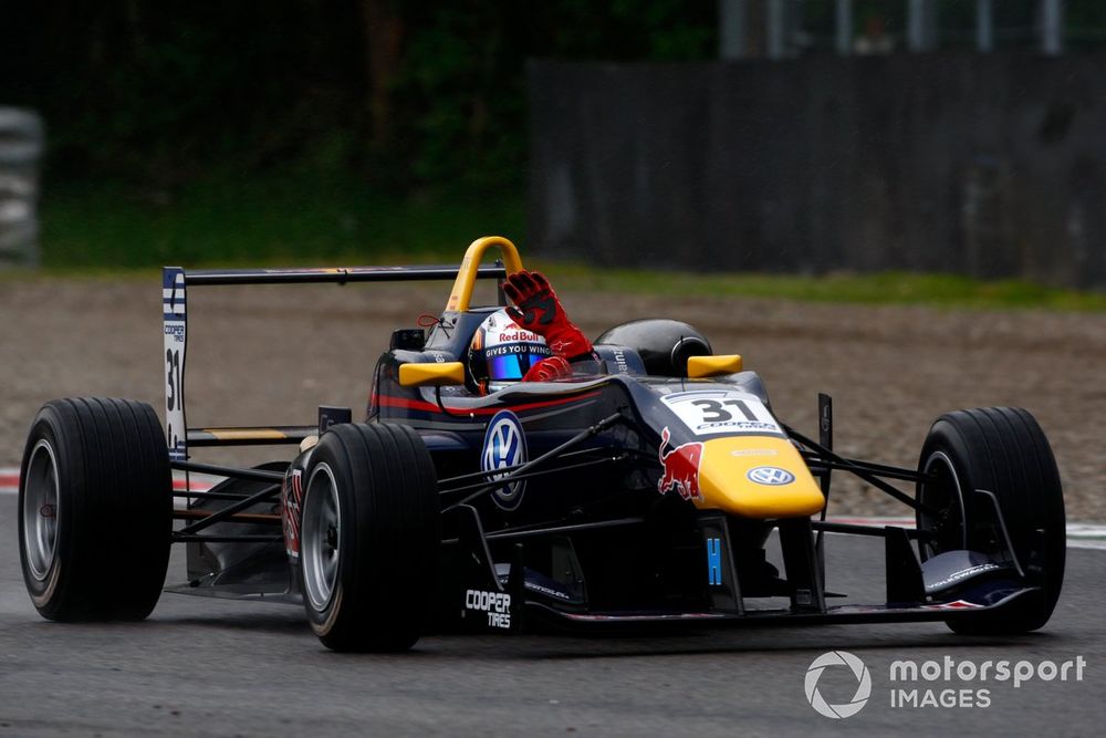 Carlin recalls Sainz's first win in British F3 in 2012 at Monza in wet conditions fondly