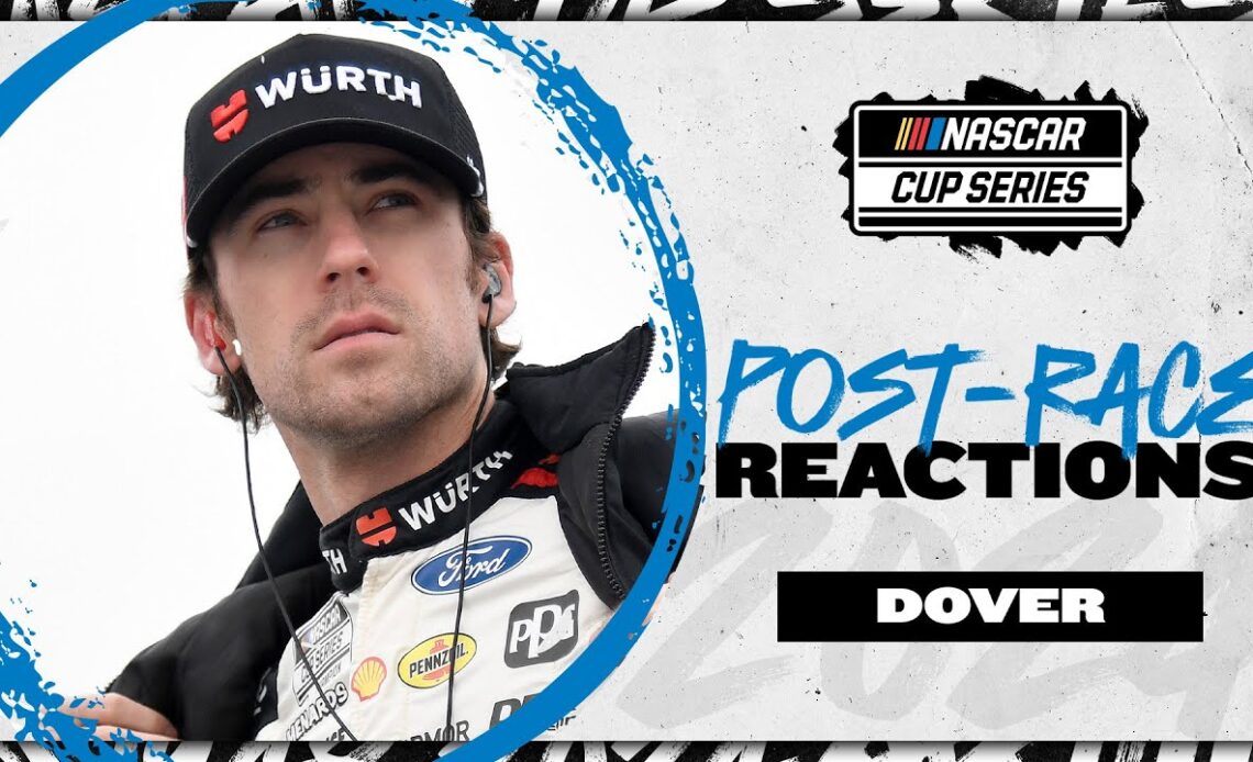 'Worn out' Ryan Blaney recaps 'blue-collar' day at Dover | NASCAR