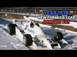 Year 1978 - In just three months "Arrows", the new British Formula One team, developed and assembled its new cars to compete in the F.1 championship from the second race in Brazil