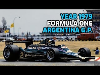 Year 1979 Images of the Formula One Grand Prix of Argentina scenes before the start and after the incident on the first lap you can see the removal of the damaged cars , scenes from the second start during the race and on the podium