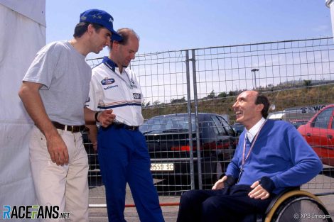 Damon Hill, Adrian Newey, Frank Williams