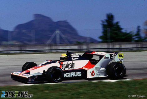 Ayrton Senna, Toleman, Jacarepagua, 1984