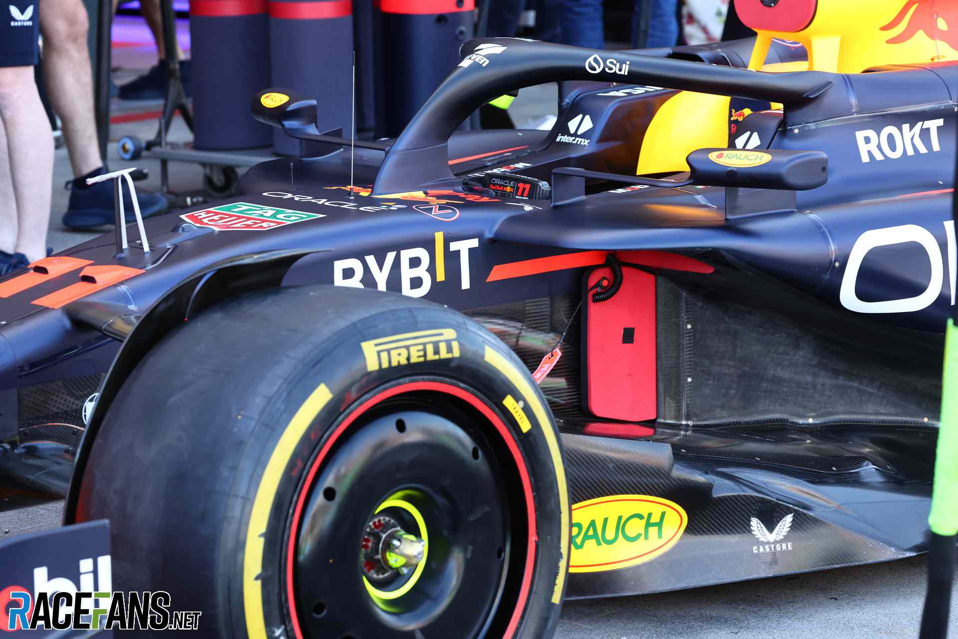 Red Bull sidepod inlets, Melbourne, 2024