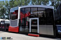 Haas motorhome, Imola, 2024