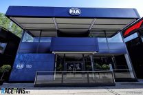 FIA motorhome, Imola, 2024