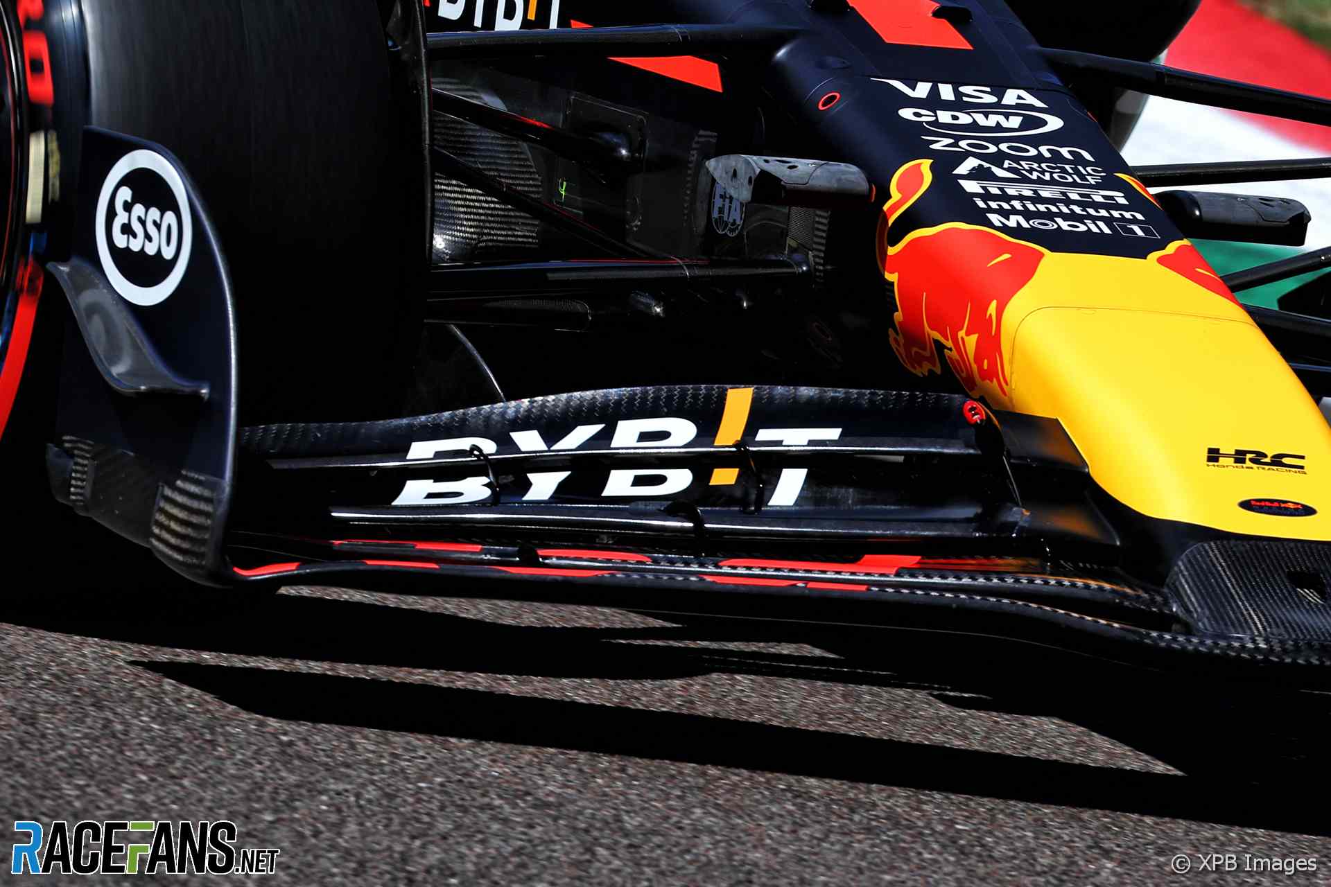 Red Bull front wing, Imola, 2024