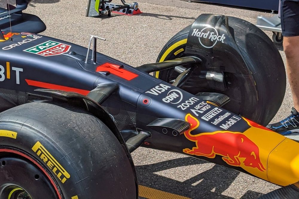 Red Bull Racing RB20 technical detail