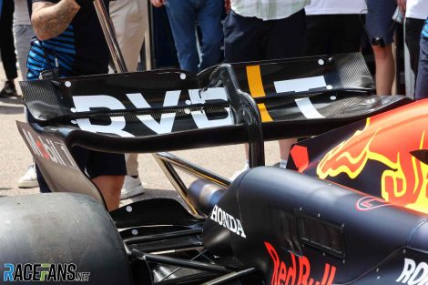 Red Bull rear wing, Monaco, 2024
