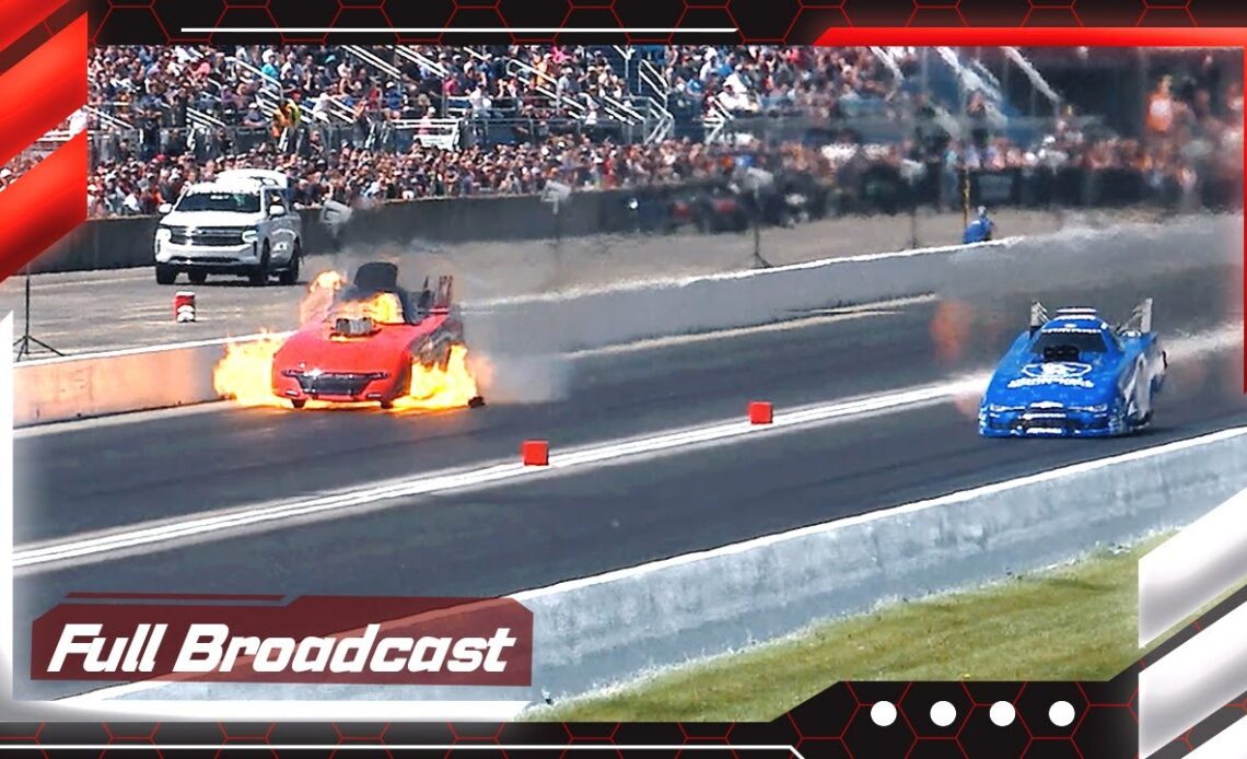 2023 Gerber Collision & Glass NHRA Route 66 Nationals Full Broadcast