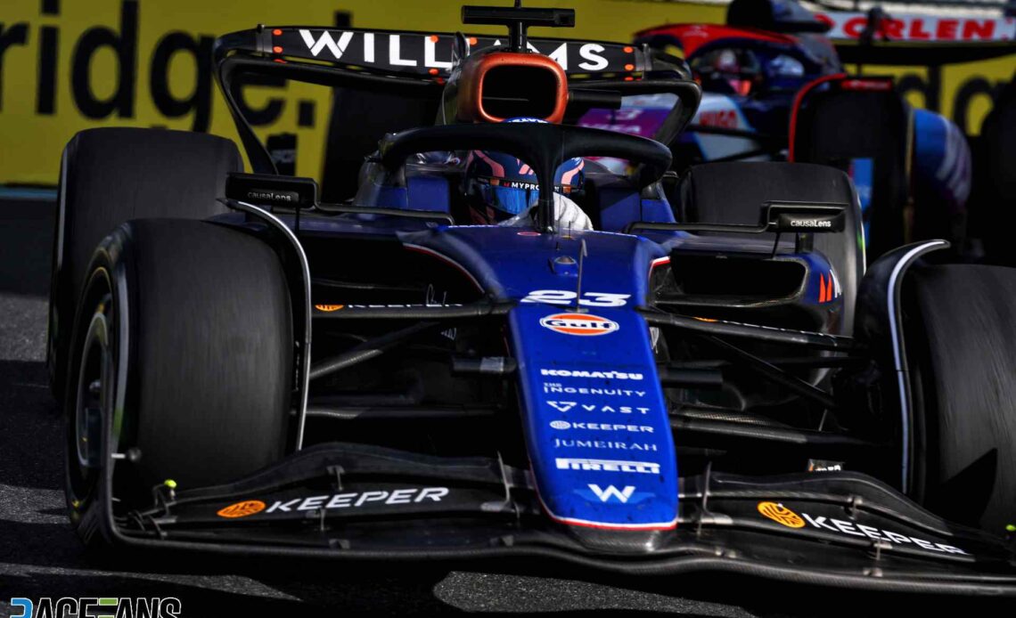 Alexander Albon, Williams, Miami International Autodrome, 2024