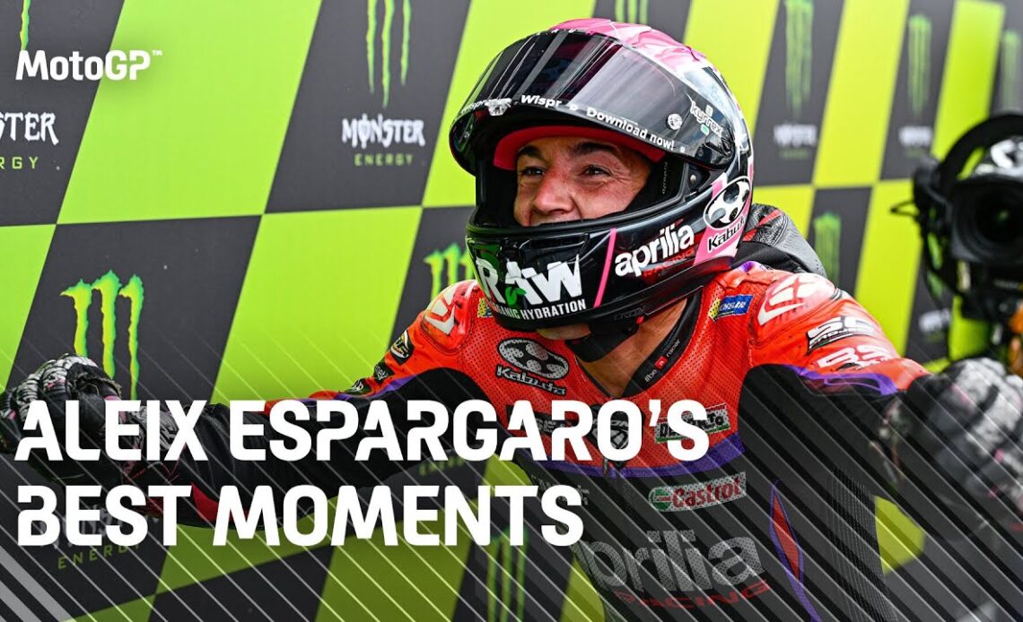 Aleix Espargaro's best moments in #MotoGP | #GrazieCapitano