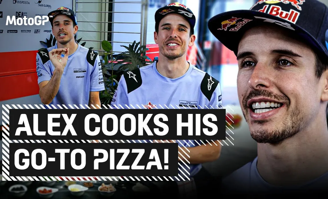 Alex Marquez cooks his go-to pizza! | 2024 #ItalianGP