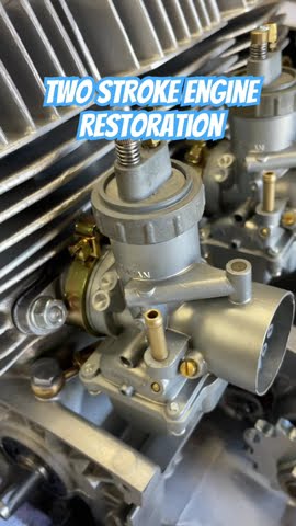 Amazing Engine Restoration for Two Stroke Motorcycles