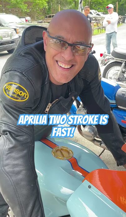 Aprilia Two Stroke is Fast! 💨