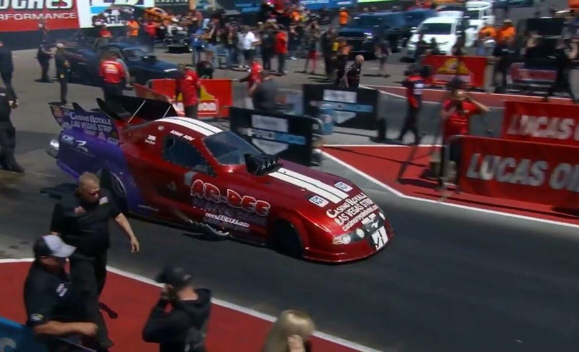 Bobby Bode, Chad Green, Funny Car, Rnd 1 Eliminations, Mission Foods Drag Racing Series, 39th annual