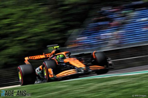 Lando Norris, McLaren, Imola, 2024