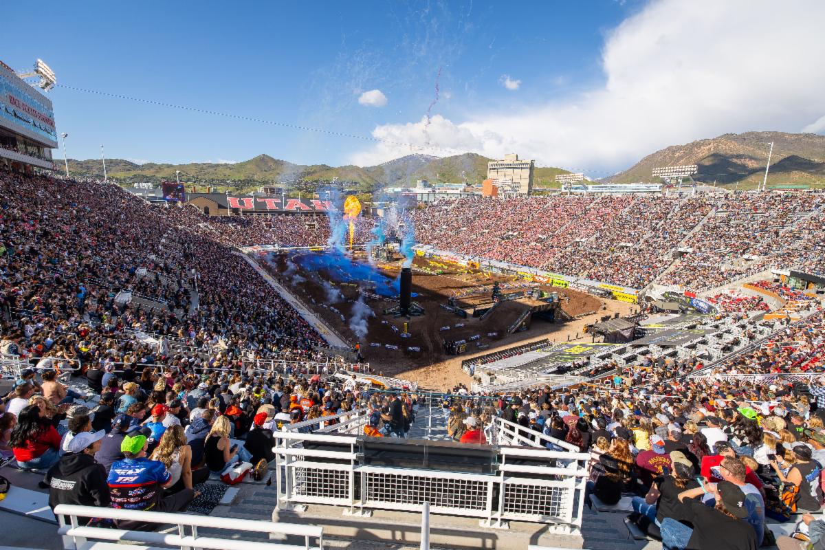 Salt Lake Supercross - Photo Credit- Feld Motor Sports, Inc