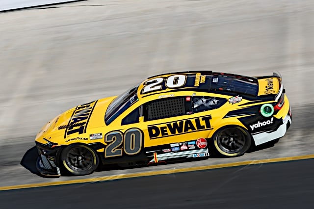 Nascar Cup Series No. 20 car of Christopher Bell at Bristol, NKP